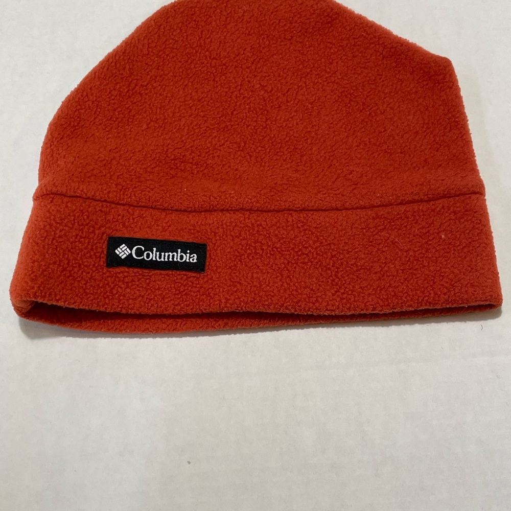 Columbia orange red winter beanie (GC)